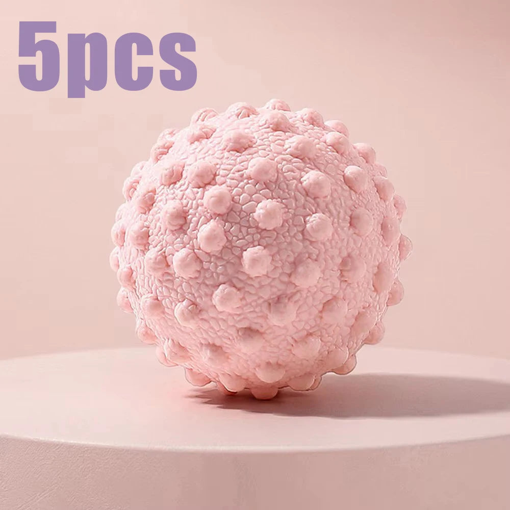Fascia Ball Raised Point Massage Ball TPR Posture Master Yoga Ball Waist and Back Foot Massage Ball