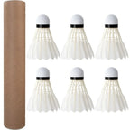 3/6/12Pcs New White Badminton Shuttlecock Durable Professional Badminton Balls Training Sport Badminton Trainer Household