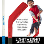 A Set Children's Toy Pulley Ice Hockey 72CM Plastic Hockey Stick Children's Outdoor Sports Toy Hockey Stick