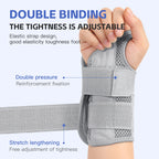 Wrist Brace for Carpal Tunnel Support Brace with Splints Hand Support for Arthritis Tendonitis Sprain Injuries Wrist Pain 1PC