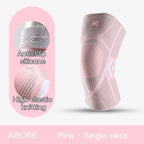 1 Pcs Compression Knee Support Sleeve Elastic Breathable Knee Pads Brace Springs Gym Sports Protector Basketball Volleyball Run