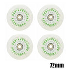 4PCS Flash Inline Skate Wheels 90A LED Lighting Skating Wheel Flash Wheels Sliding Roller Skating Shoes 80mm 76mm 72mm 68mm