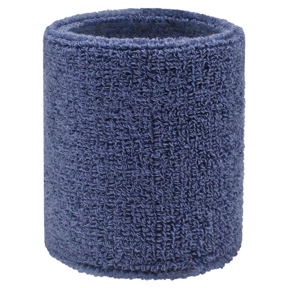 AOLIKES 1PCS Wrist Sweatbands Tennis Wrist Bands Absorbent Sweatbands for Football Basketball Running Athletic Sports Tennis