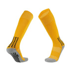 Loogdeel 1Pair 26-45 Kids Soccer Compression Sports Socks Stretchy Knee High Tube Socks Men Women Teens Football Athletic Socks