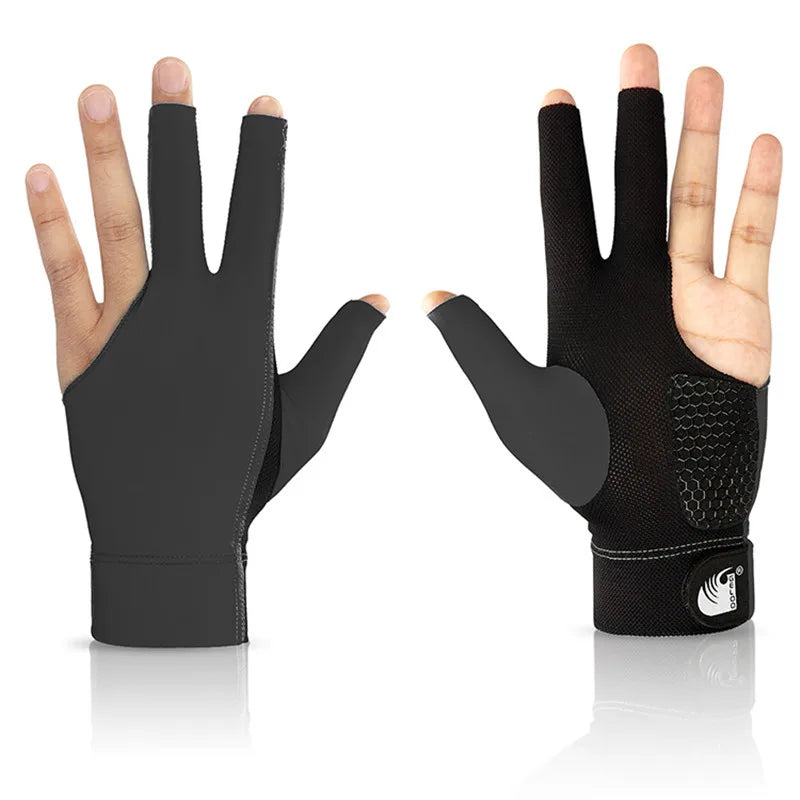 1PCS Breathable Billiard Pool Gloves Spandex Lycra Shooters Carom Snooker Cue 5 Colors Sports Gloves Fits on Left or Right Hand