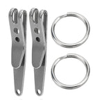 Outdoor Belt Clip Suspension Pocket Clip Key Holder with Keychain Mini Suspension Clip Keychain Pocket Clip