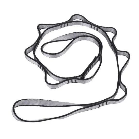 Daisy Chains Yoga Hammock Extension Strap Adjustable Nylon Climbing Sling Fitness Pilates and Exercise Extend Strap