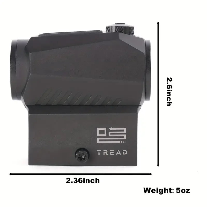 R5 1x20mm 2 MOA Red Dot Sight Waterproof Lightweight Reflex Scope with SOR52010 Activation for M400 Tread Airsoft Hunting