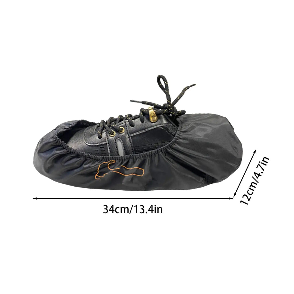 Bottom Non-slip Leather Bowling Shoe Covers, Bowling Shoes Waterproof Covers, Professional Bowling Alleys Supplies
