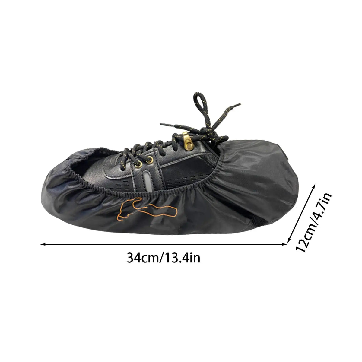 Bottom Non-slip Leather Bowling Shoe Covers, Bowling Shoes Waterproof Covers, Professional Bowling Alleys Supplies
