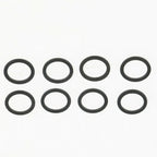 16 Pcs Longboard Bearing Spacers Washers Hardware Screws Mounting Bolts Se T Four-wheeled Skateboard Longboard Accessories