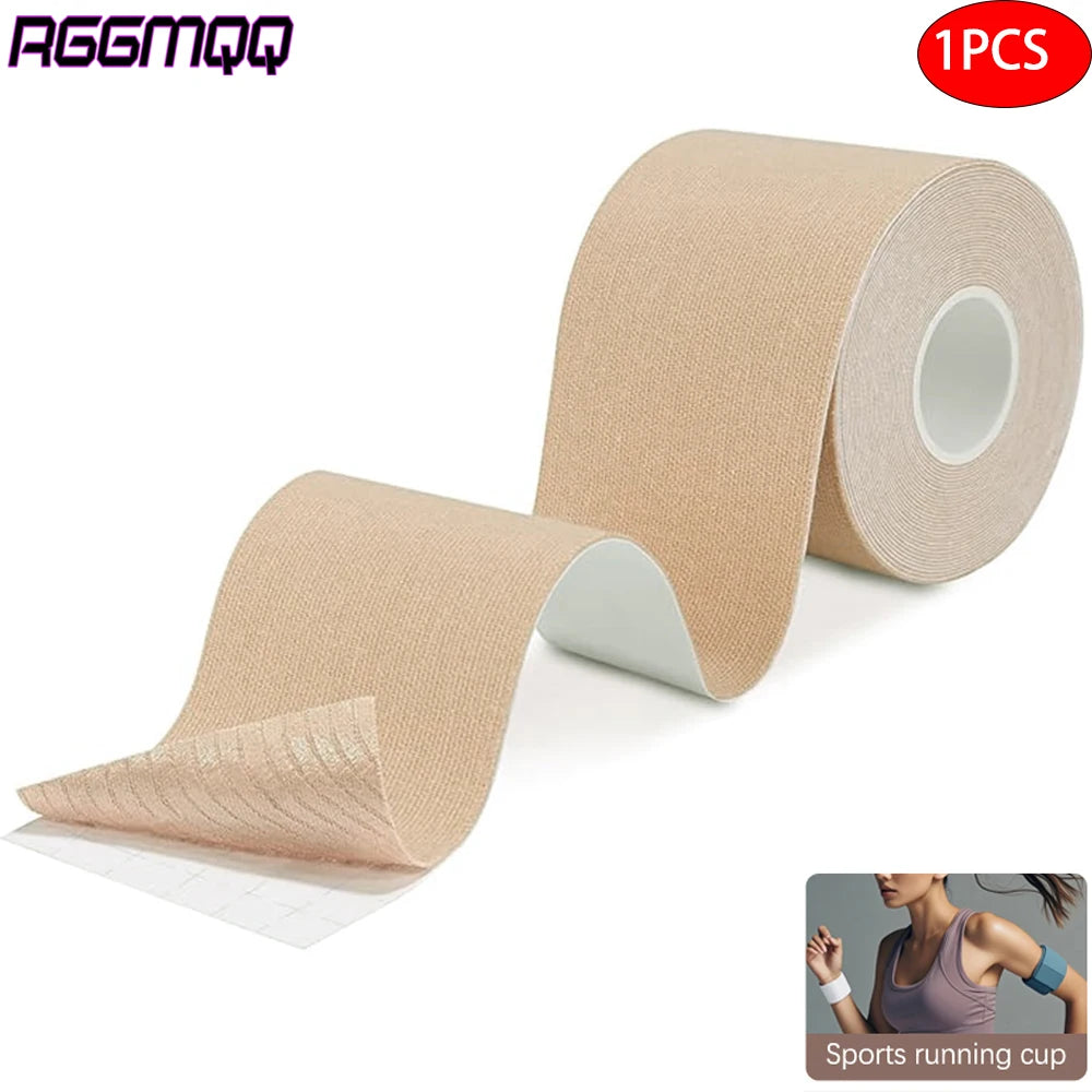 1 Roll Kinesiology Tapes,Waterproof Athletic Tape,Uncut Kinetic Tape,Elastic Muscle Tape,Sports Tapes for Exercise & Daily Use