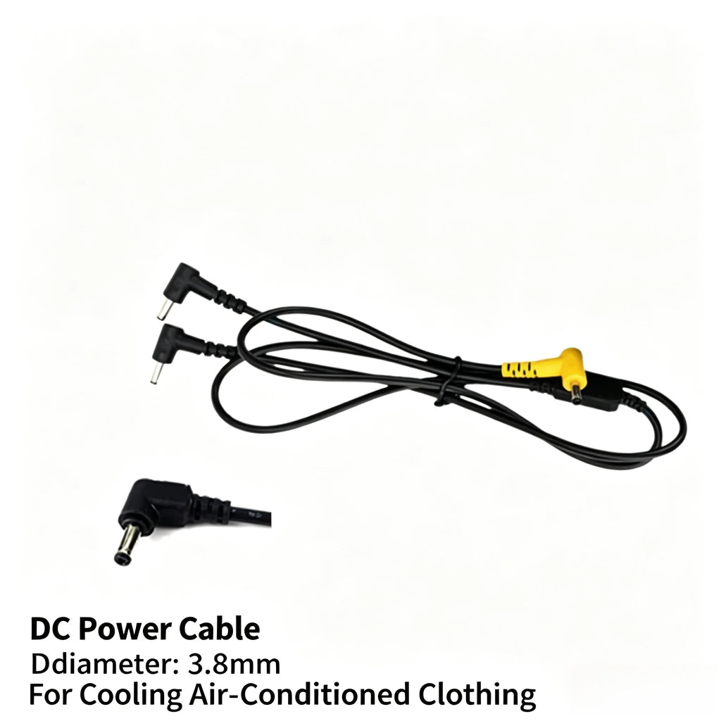 DC Line Fan Vest with Three Way Connecting Wire Cooling Air Conditioning Work Clothes Fan Pants for Personal Cooling System