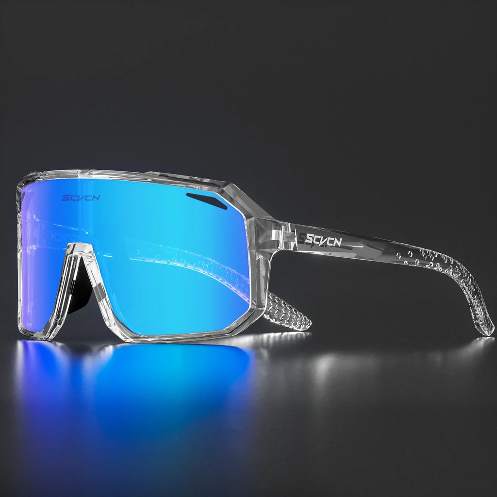 SCVCN Cycling Sunglasses Bike Mountain Driving Glasses Outdoor Sports Hiking Glasses Men's Glasses for Leisure Sunglasses