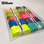 WILSON Tennis Racket Overgrip Sweat Band Absorption Grip PU Badminton Racket Handle Grip Tennis Griptape Padel Racket Grip