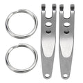 Outdoor Belt Clip Suspension Pocket Clip Key Holder with Keychain Mini Suspension Clip Keychain Pocket Clip