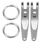 Outdoor Belt Clip Suspension Pocket Clip Key Holder with Keychain Mini Suspension Clip Keychain Pocket Clip
