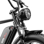 Emoko C91 adult E-bike 1000W*2 48V23Ah battery commute Electric Bike,20-inch Fat Tire E-Mountain bike