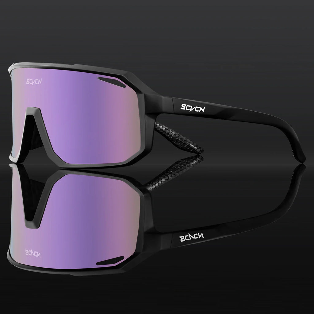 SCVCN Cycling Sunglasses Bike Mountain Driving Glasses Outdoor Sports Hiking Glasses Men's Glasses for Leisure Sunglasses