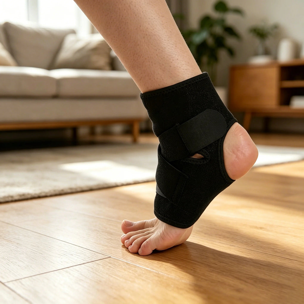 Ankle support frame, breathable neoprene sleeve, adjustable package! (1 piece pack)