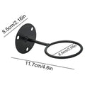 Baseball Bat Holder High-Strength Baseball Bat Holder Wall Mount Display Space-Saving And Multifunctional Metal Storage Rack For