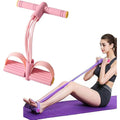 Multi-Scenario Resistance Trainer, 38cm/14.96in, Lightweight & Compact, for Slimming Abdomen,Lifting Chest & Hip, Indoor/Outdoor