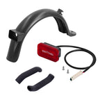 Taillight With 3 Hole Rear Fender For Xiaomi Mi3 Lite Electric KickScooter Rear Mudguard Tyre Splash Guard Replacements Parts