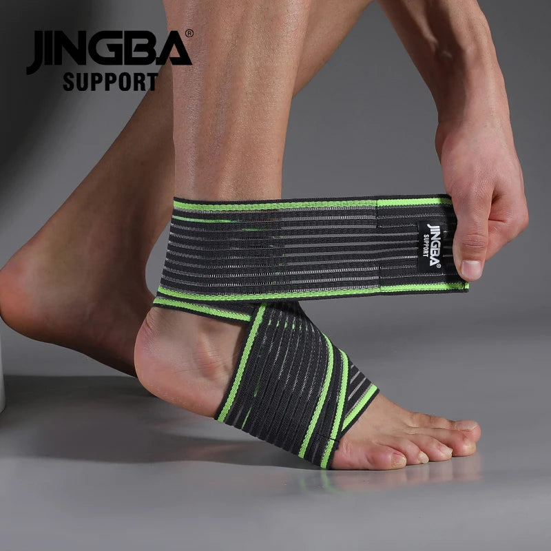 1PCS Professional Sports Strain Wraps Bandages Elastic Ankle Support Pad Protection Ankle Bandage Guard Gym Protection