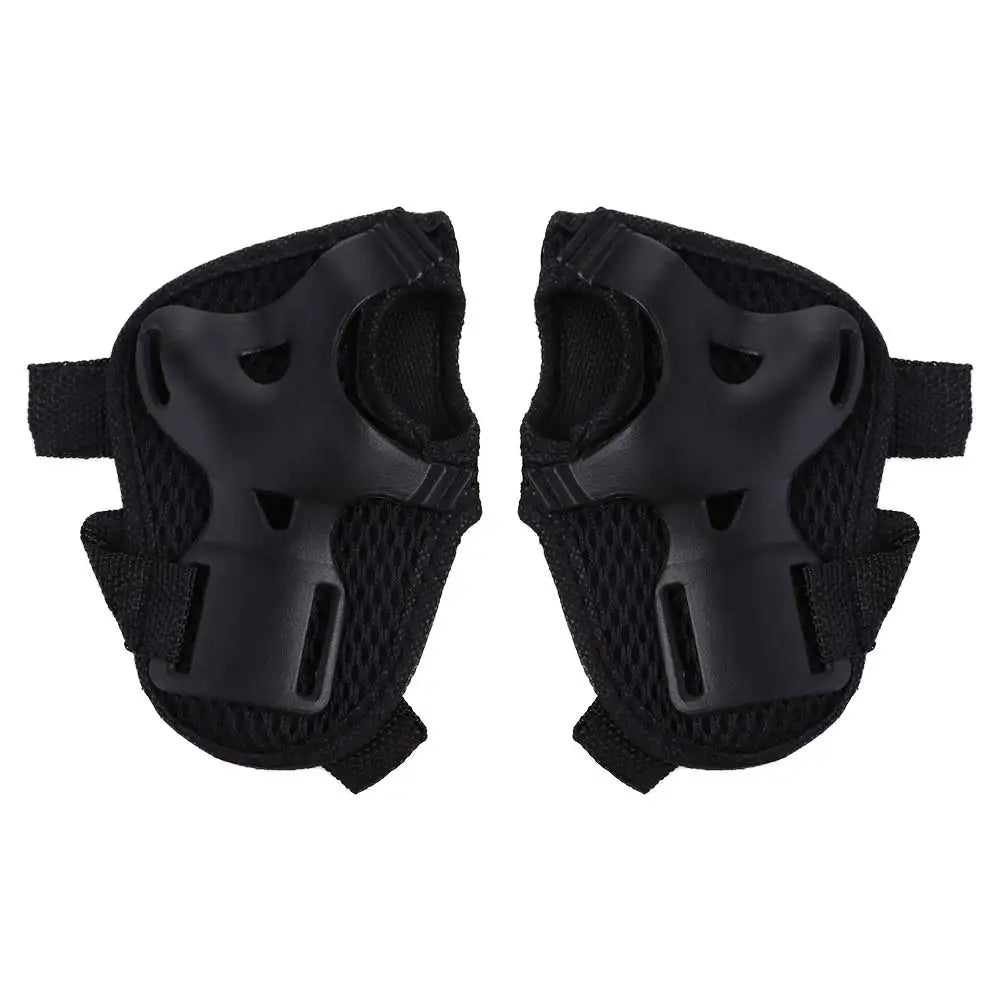 6Pcs/Set Knee&Elbow&Palm Skateboard Protection Gear Thicken Breathable Inline Skating Protector Safety Light