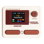 SONICAKE Local Pocket Master Compact Guitar Bass Amp 100+ Multi-Effects Pedal APP Control 1.77' LCD Color Screen QME-10