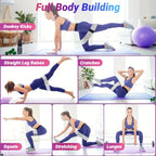 Fabric Resistance Hip Booty Bands Glute Thigh Elastic Workout Squat Circle Stretch Fitness Strips Loops Yoga Gym Equipment