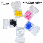 Portable Durable Silicone Swimming Waterproof Earplugs Soft and Noise Reducing Spiral Strap Collection Box Swimming Accessories
