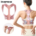1PC Adjustable Rectify Posture Back Invisibility Breathable Posture Corrector Belt Support Belt Back Neck Brace Posture Training