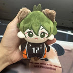 Kawaii New10cm Haikyuu Plush Toy Hinata Shoyo Keychain Tobio Kageyama Yu Nishinoya Bag Pendant Mini Volleyball Stuffed Doll Gift