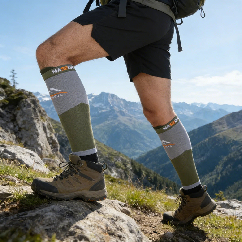 Calf Compression Sleeves for Men & Women, 360° Gradient Pressure Calf Support for Running, Cycling, Basketball, Muscle Recovery