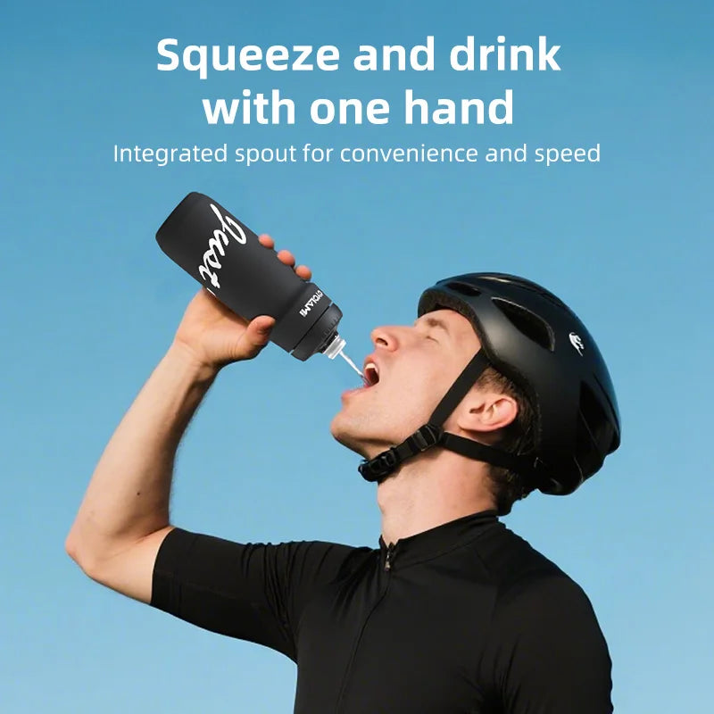 CYCLAMI Bicycle Water Bottle 650ml PP5 Plastic for MTB Road Bike  Water Cup Outdoor Sports Portable Squeeze Drink Cycling Kettle
