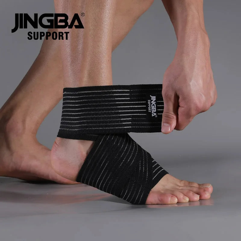 1PCS Professional Sports Strain Wraps Bandages Elastic Ankle Support Pad Protection Ankle Bandage Guard Gym Protection