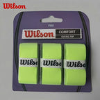 3 Pcs Anti-Slip Tennis Overgrips Tacky Feel Badminton Racket Grips Sweat Absorbing Wraps Tapes for Tennis Racket