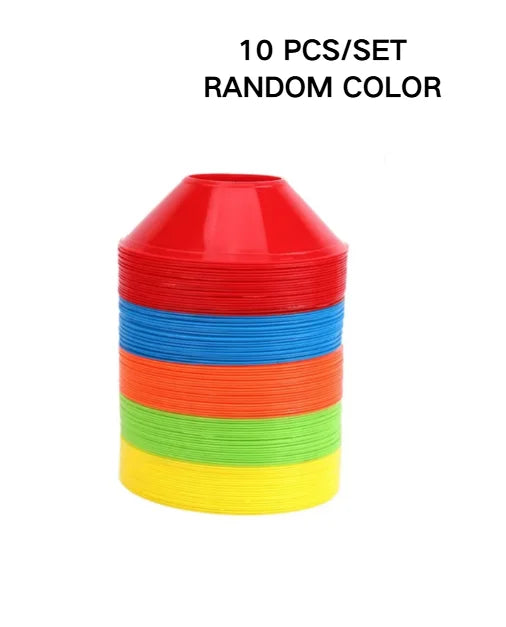 10/20 PCS Durable Soccer Training Cones with Pressure Resistant Marker Discs Football Sports Practice Outdoor Sports Equipment