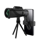 80x100 HD Zoom Portable Telescope Long Distance 5000M Folding Mini Powerful for Hunting Sports Outdoor Camping Travel