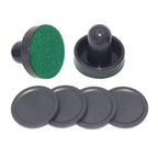 8pcs/set Standard Plastic Air Hockey Pushers And Pucks Replacement For Game Tables Goalies Accessories