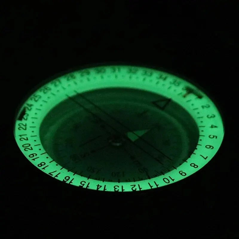 Waterproof High Precision Compass Outdoor Gadget Sports Hiking Mountaineering Professional Military Army Metal Sight