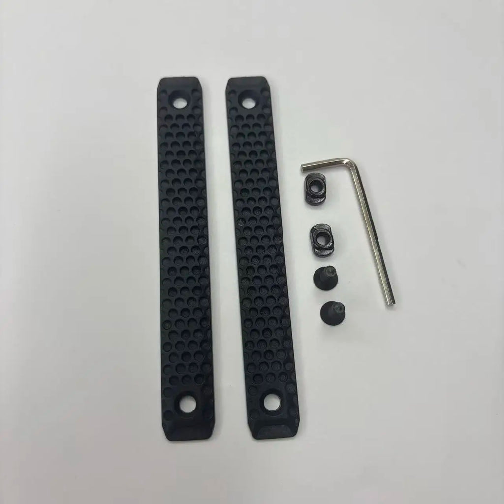 2pcs/set Tactical Nylon Rail Hand Protection M-lok Rail Cover Panel for M-lok System 120MM 80MM MLOK Rail Hand Protection