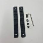 2pcs/set Tactical Nylon Rail Hand Protection M-lok Rail Cover Panel for M-lok System 120MM 80MM MLOK Rail Hand Protection