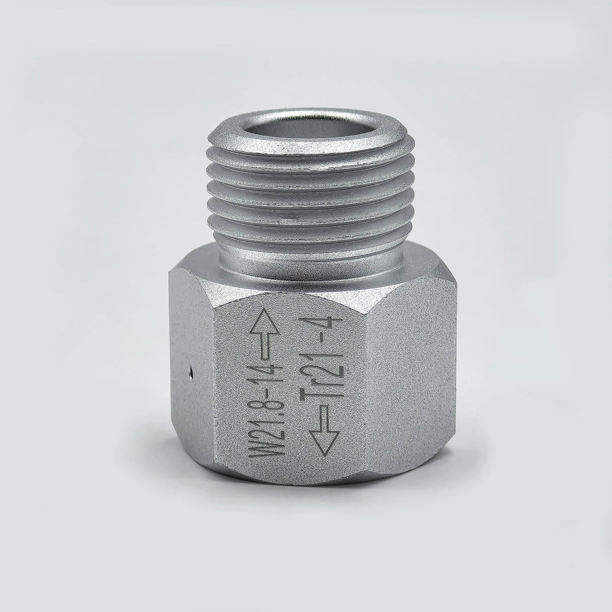 CO2 Cylinder Soda Water Accessories TR21-4 to W21.8-14 Convert Adapter For Aquarium Fish Homebrew Beer Corny Keg Co2 Accessories