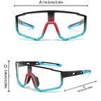 New UV Protection Photochromic Cycling Glasses Bicycle Eyewear Men Women Mtb Bike Hiking Fishing Sports Sunglasses