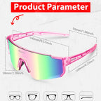 SCVCN Hot Cycling Sunglasses Men Road Driving Bike Glasses Outdoor Sports Mountain Climbing Women Bicycle UV400 Cycling Goggles