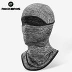 ROCKBROS Summer Ice Silk Cycling Mask Caps Outdoor Sun Protection Sports Motorcycle Cool Full Face Bicycle Mask Bike Scarf Mask