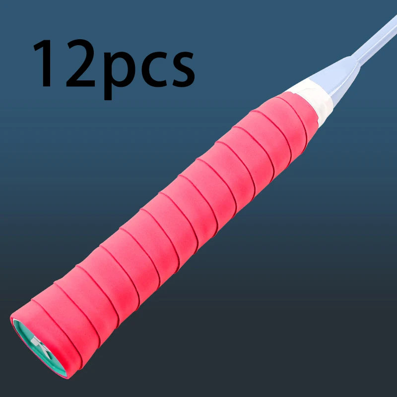 Anti Slip Flat Sweatband for Badminton/Tennis, with Sweat absorbing Grip Rubber to Help Score Points on the Court