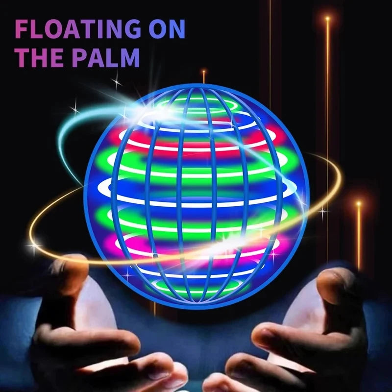 LED Flying UFO Ball, Automatic Spinning Floating Magic Ball, Interactive Sports Toy Gift for Kids